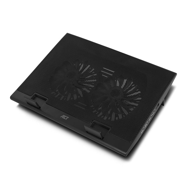 Laptopstandaard ventilator hoogte verstelb 4-p hub