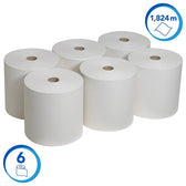 Handdoekrol Scott 1-laags 304m wit 6667 - afbeelding 2