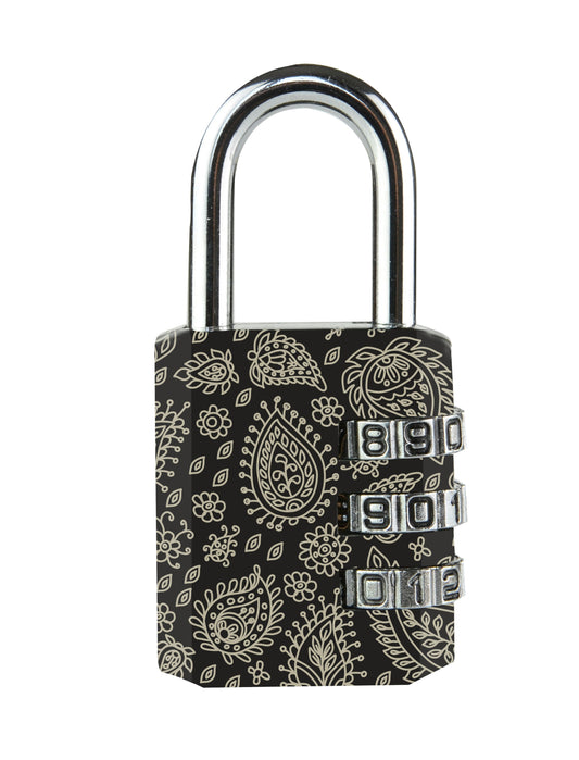 Hangslot Masterlock 3 cijfer 30mm 4 patronen ass
