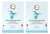 Aquarelblok Qrea A4 20vel 200gr gelijmd - afbeelding 7