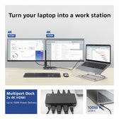 USB-C 4K MST dockingstation voor 2 HDMI-monitoren - afbeelding 9