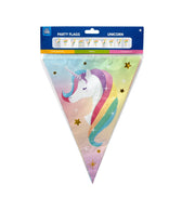 Vlaggenlijn Unicorn folie 10 meter - afbeelding 2