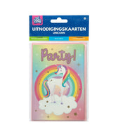 Uitnodigingskaarten Unicorn - afbeelding 5