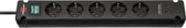 Stekkerdoos Brennenstuhl Brem 5vdig 2 USB C 3m zw