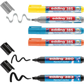 Viltstift edding 385 flipover en 380 - 383 6st ass - afbeelding 5