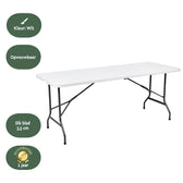 Vouwtafel BRASQ 180x70x74cm FT180 wit - afbeelding 6