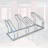 Fietsenrek BRASQ  4 fietsen BS400 zilver - afbeelding 8