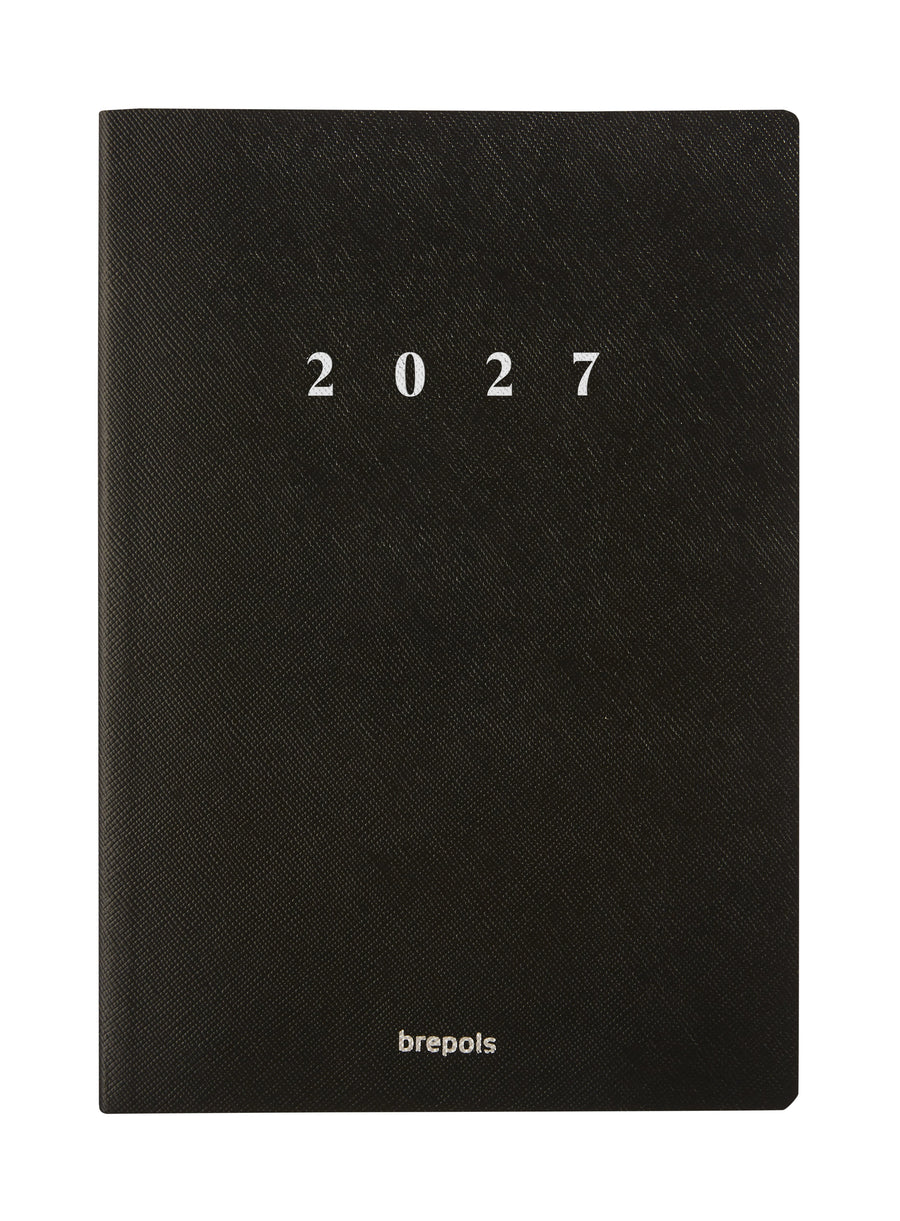Agenda 2026  Brepols Essential 7d/2p Urban zwart