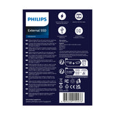 Philips External SSD 500 GB Ultra Speed Space Grey - afbeelding 5