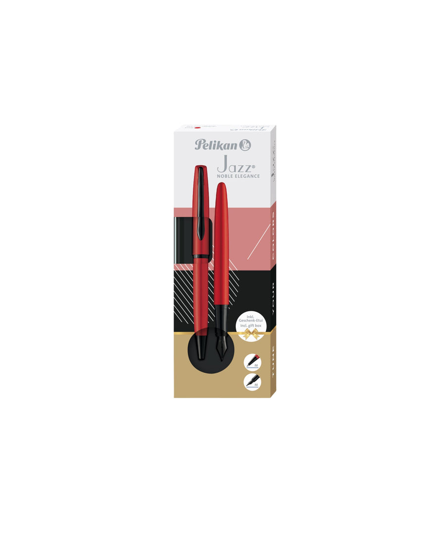 Schrijfset Pelikan Jazz Noble Elegance K36+P36 rd