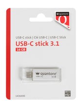 USB-stick Quantore USB-C 16GB 3.1 zilver