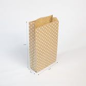 Cadeauzak Clairefontaine 16x30x5 kraft ster 50st - afbeelding 2