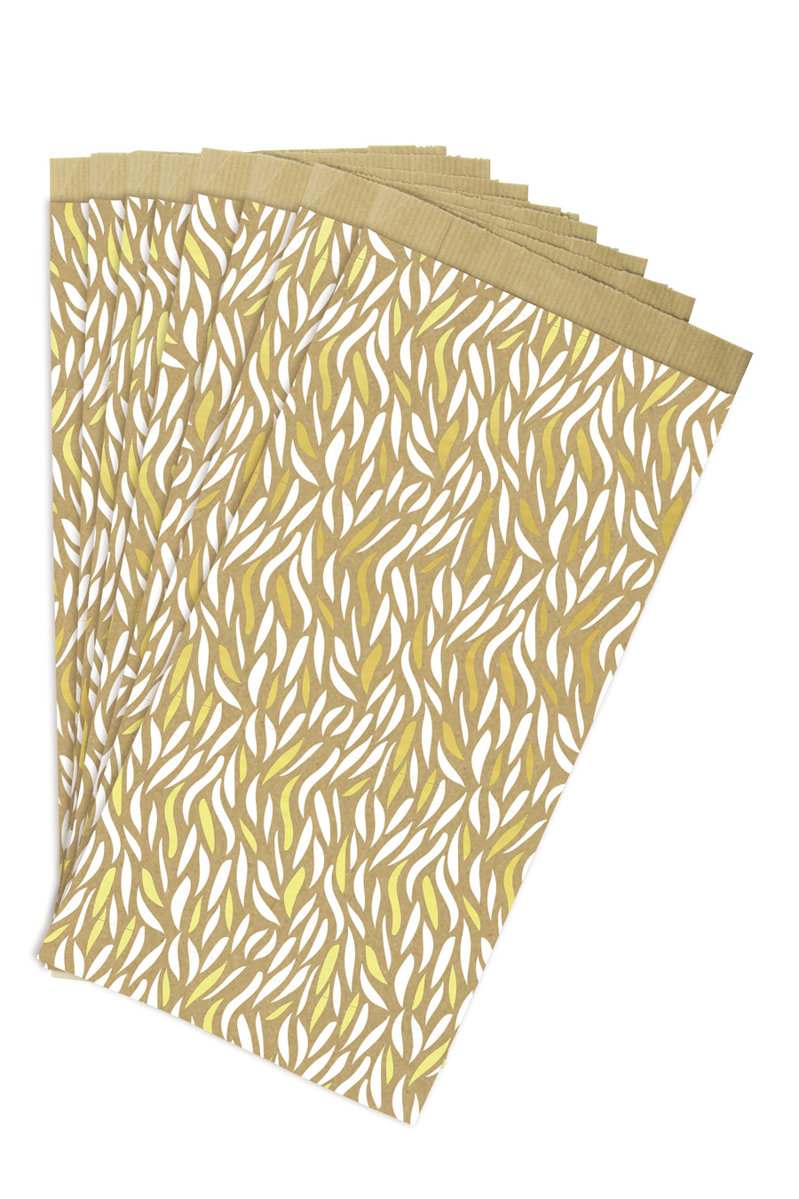 Cadeauzak Clairefontaine 12x24x4.5 kraft golf 50st
