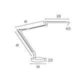 Bureaulamp Unilux Mamboled 2.0 LED zwart - afbeelding 8