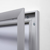 Vitrinebord Quantore luxe 8x A4 B1 gecert zilver - afbeelding 7