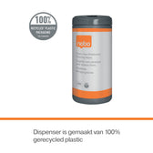 Whiteboardreinigingsdoekjes Nobo plasticvrij 100st - afbeelding 5