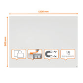 Whiteboard Nobo Infinity randloos 90x120cm - afbeelding 4