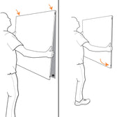 Whiteboard Nobo Infinity randloos 90x120cm - afbeelding 9