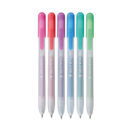 Gelschrijver Sakura Gelly Roll Metallic 6 kleuren