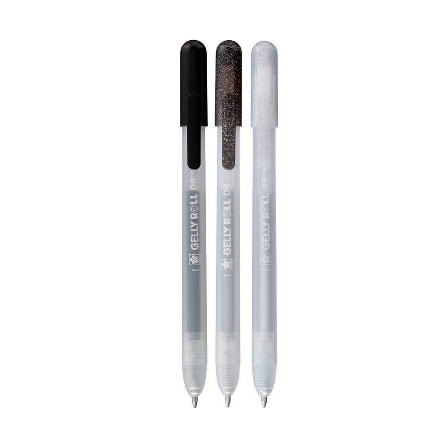 Gelschrijver Sakura Gelly Roll Special 3st zilver