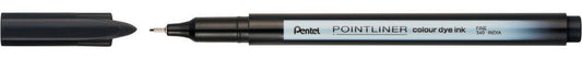 Fineliner Pentel Pointliner S40-A fijn zwart