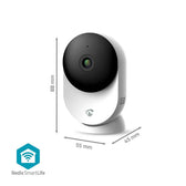 Beveiligingscamera Nedis Wifi indoor wit - afbeelding 5