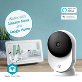 Beveiligingscamera Nedis Wifi indoor wit - afbeelding 8