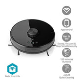 Robotstofzuiger Nedis wifi laser 3-in-1 zwart - afbeelding 9
