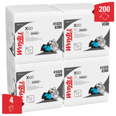 Poetsdoek WypAll X80 PowerClean 305x317mm wit - afbeelding 4