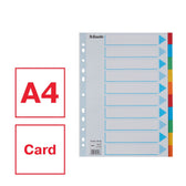 Tabbladen Esselte Stand A4 10dlg karton 11r ass - afbeelding 3