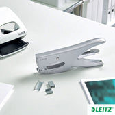 Niettang Leitz achterlaadmodel P3 40 vel zilver - afbeelding 4