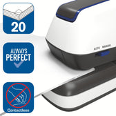 Nietmachine elektr Rapid optima 20 zwart zilver - afbeelding 3