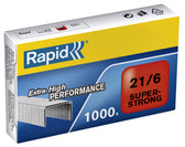 NIETEN RAPID 21/6 GEGALV SUPER STRONG 1000ST