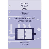 Agendavulling 2026 Kalpa A5 1dag/1pagina