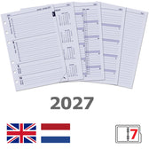 Agendavulling 2026 Kalpa A5 7dagen/2pagina's - afbeelding 2