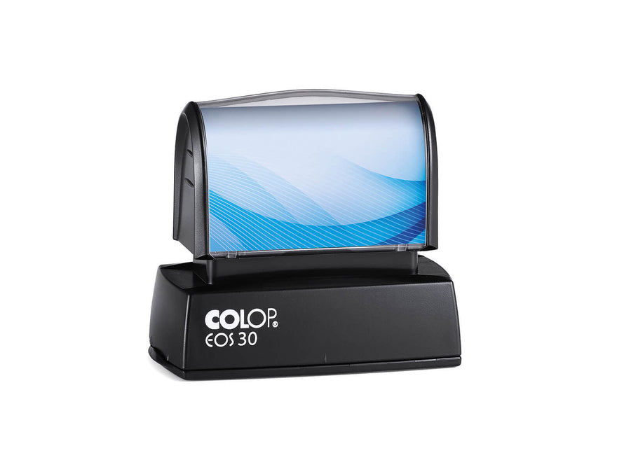 Tekststempel Colop EOS 30 met stempelplaat