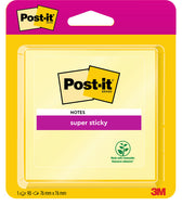 Memoblok Post-it 6920 Super Sticky 76x76mm geel - afbeelding 8
