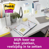 Memoblok Post-it 6920 Super Sticky 76x76mm geel - afbeelding 10