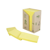 Memoblok Post-it 655 76x127mm recycled geel - afbeelding 7