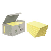 Memoblok Post-it 655-1B recycled 76x127mm geel - afbeelding 4