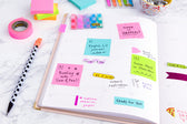 Memoblok Post-it 2028 76x76mm kubus pastel blauw - afbeelding 4