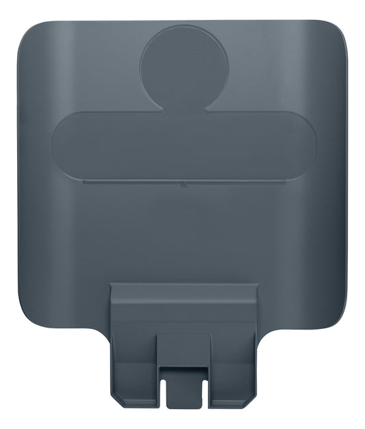 Paneel Rubbermaid Slim Jim RS voor label grijs