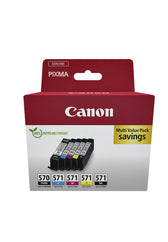Inktcartridge Canon PGI-570 CLI-571 2x zwart 3 kl - afbeelding 3