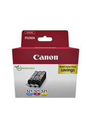 Inktcartridge Canon CLI-521 3 kleuren - afbeelding 3