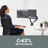 Monitorarm Fellowes Platinum Series dubbel hor - afbeelding 8