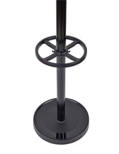Kapstok MAUL Grando stnd 175cm 16 haken zw RAL9004 - afbeelding 3