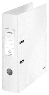 Ordner Leitz Wow 180° gelamineerd 80mm A4 wit - afbeelding 2
