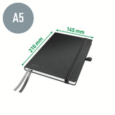 Notitieboek Leitz Complete A5 160blz 100gr lijn zw - afbeelding 2
