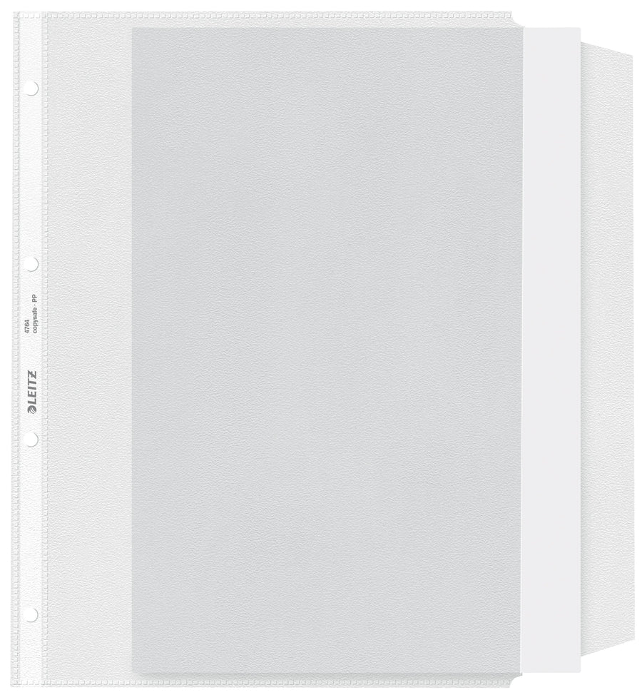Showtas Leitz Premium met klep PP A4 transparant