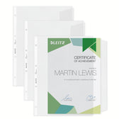 Showtas Leitz Premium met klep PP A4 transparant - afbeelding 3